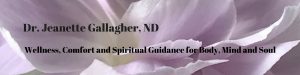 Dr-Jeanette-Gallagher-ND, wellness, comfort and spiritual guidance