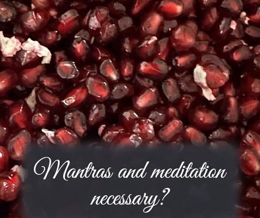 A philosophical thought for today on mantras, meditation. Phot by Dr. Jeanette Gallagher